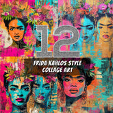 12 Frida Kahlos Collage Art