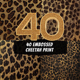 40 Embossed Cheetah Print Patterns