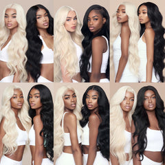 Salon Luxe: Blonde & Brunette Hair Photoshoot Pack