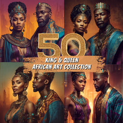 50 King and Queen African Art Collection