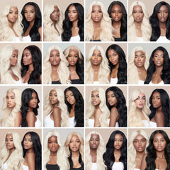 Salon Luxe: Blonde & Brunette Hair Photoshoot Pack