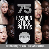 Luxury Duo Aesthetics: 75 Editorial Fashion Stock Photos