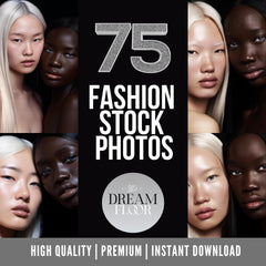 Luxury Duo Aesthetics: 75 Editorial Fashion Stock Photos