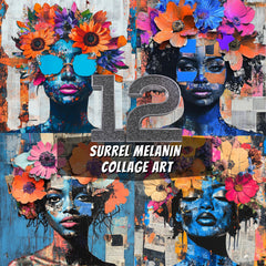 12 Surreal Melanin Collage Artwork