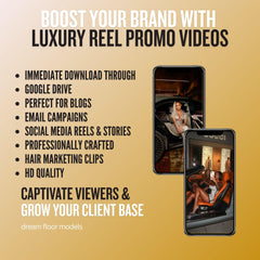 Luxury Reels & Stock Photos Bundle | AI Melanin Models