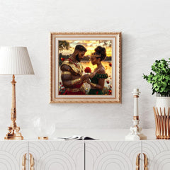 Royal Sunset Serenade – African Royalty Digital Art