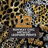 12 Runway Chic Metallic Leopard