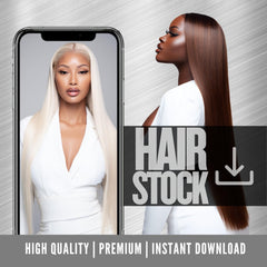 Flawless Hair Studio Collection – 500 Premium Stock Photo Bundle