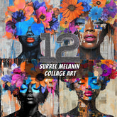 12 Surreal Melanin Collage Artwork