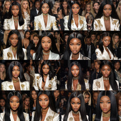 New York Fashion Week Drip – 35 Fashion Stock Photos | High-End Runway AI Model Collection