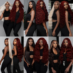 Silk, Waves & Slay 💅🏽 | 185 AI Model Hair Content Pack