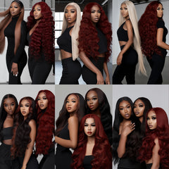 Silk, Waves & Slay 💅🏽 | 185 AI Model Hair Content Pack