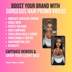 AI Model Stock Photo & Video Bundle: Beauty, Fashion, Lifestyle (Digital Download