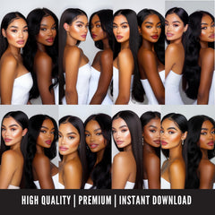12 Glam Beauty Stock Photos | The Face Off Collection