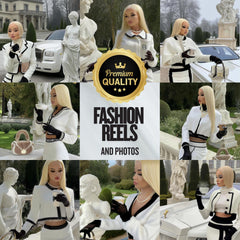 GlamHaus: 40 High-End AI Model Reels + Stock Photos