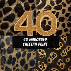 40 Embossed Cheetah Print Patterns
