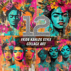 12 Frida Kahlos Collage Art